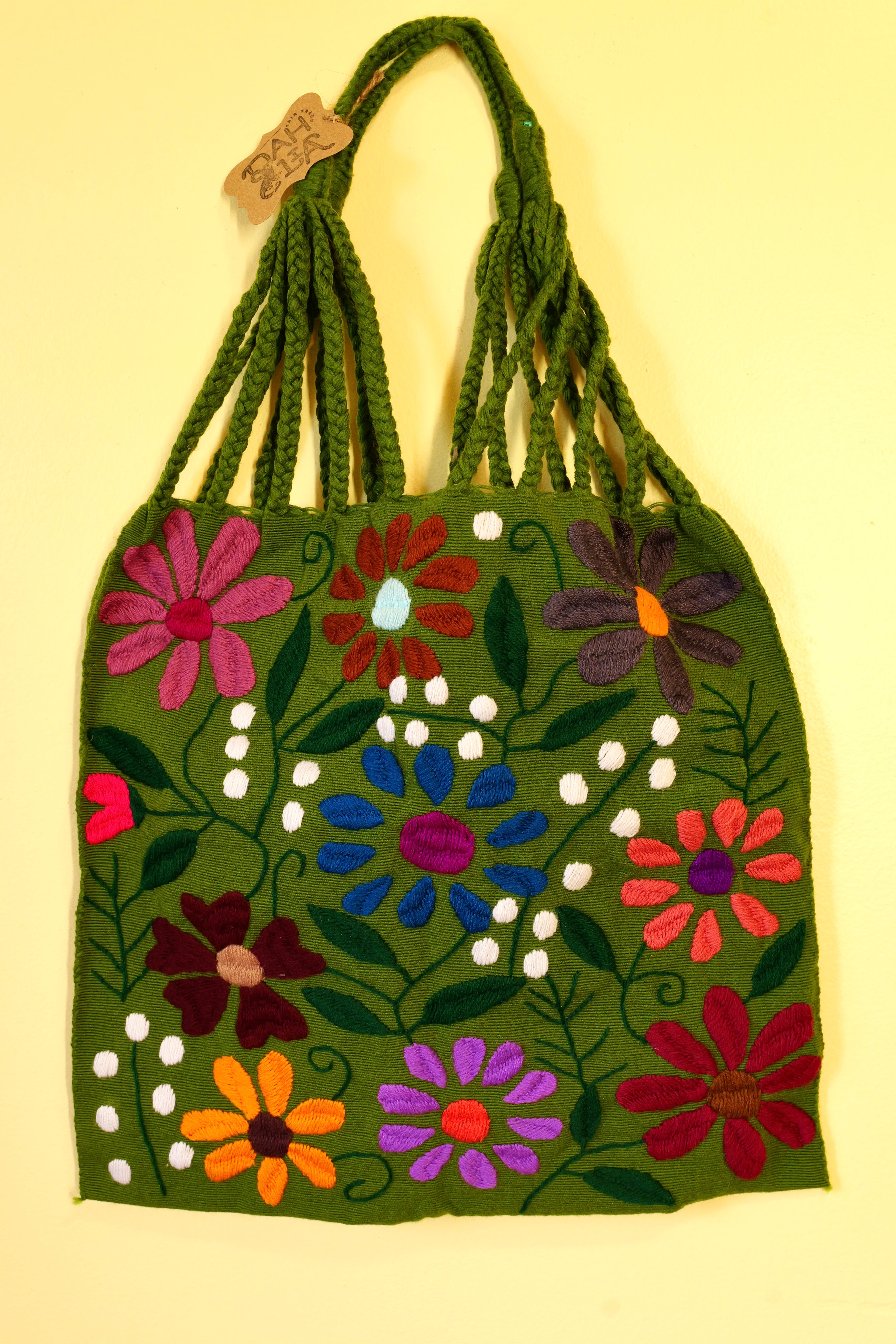 Hand Embroidered Tote Bag - Different styles available