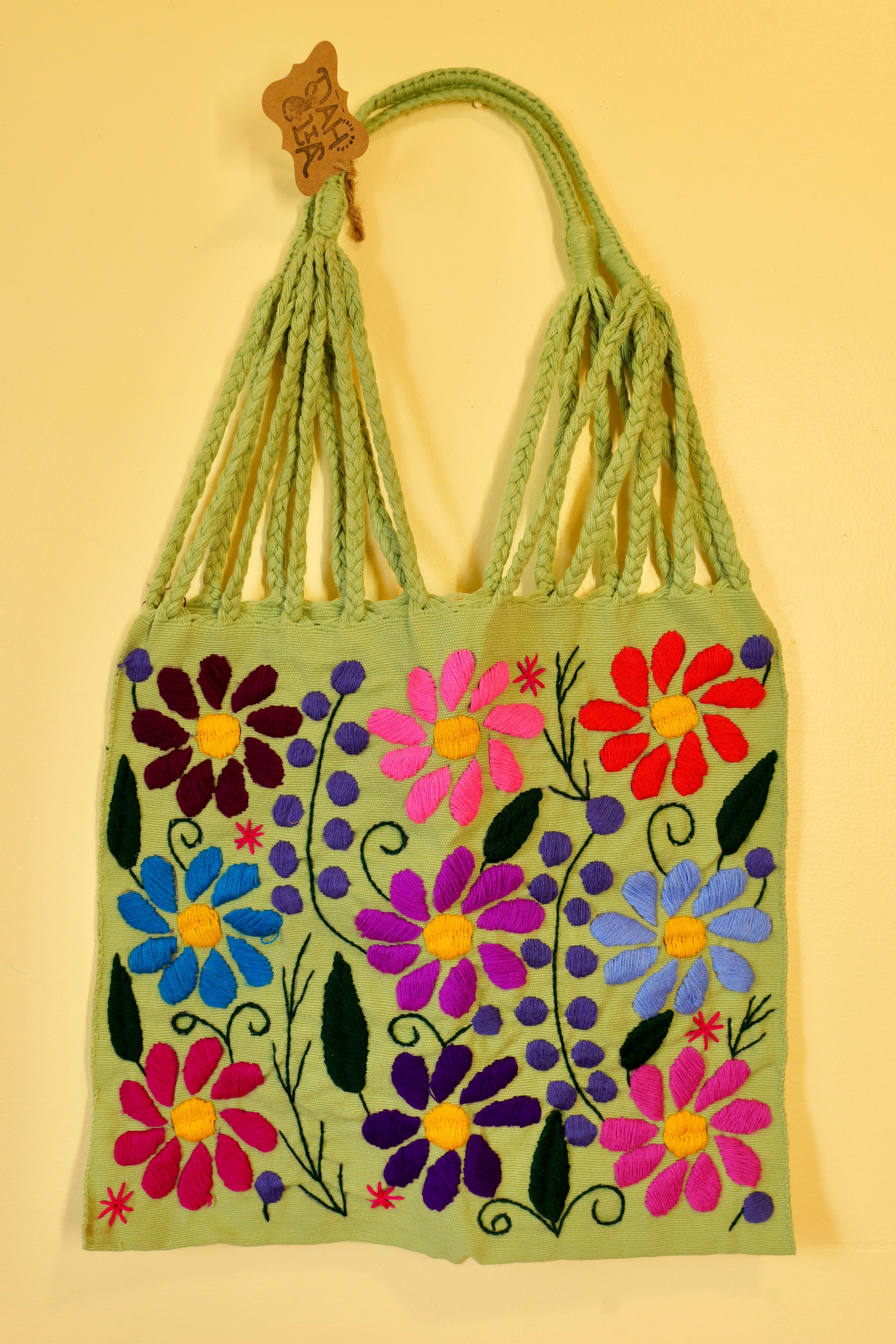 Hand Embroidered Tote Bag - Different styles available