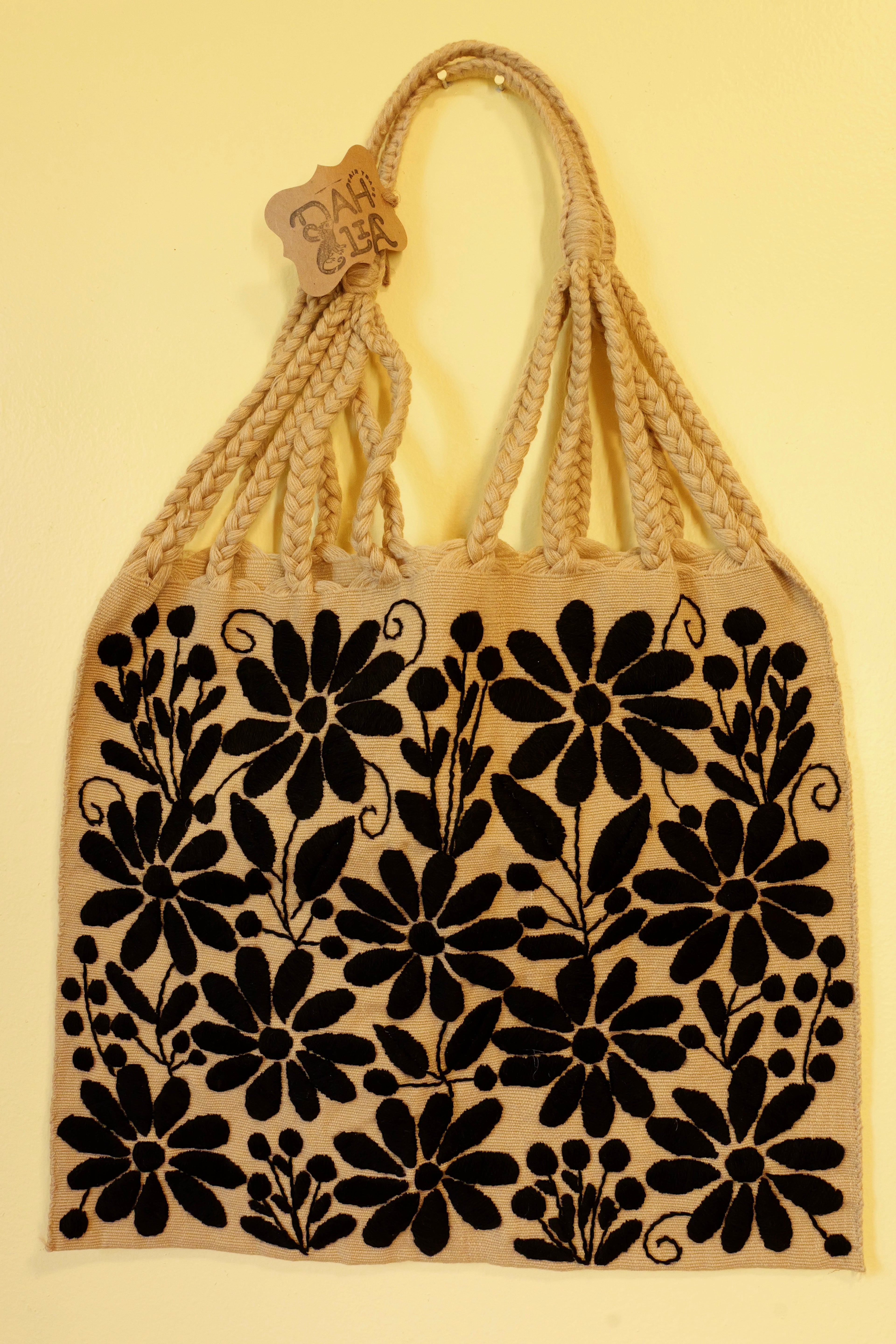 Hand Embroidered Tote Bag - Different styles available