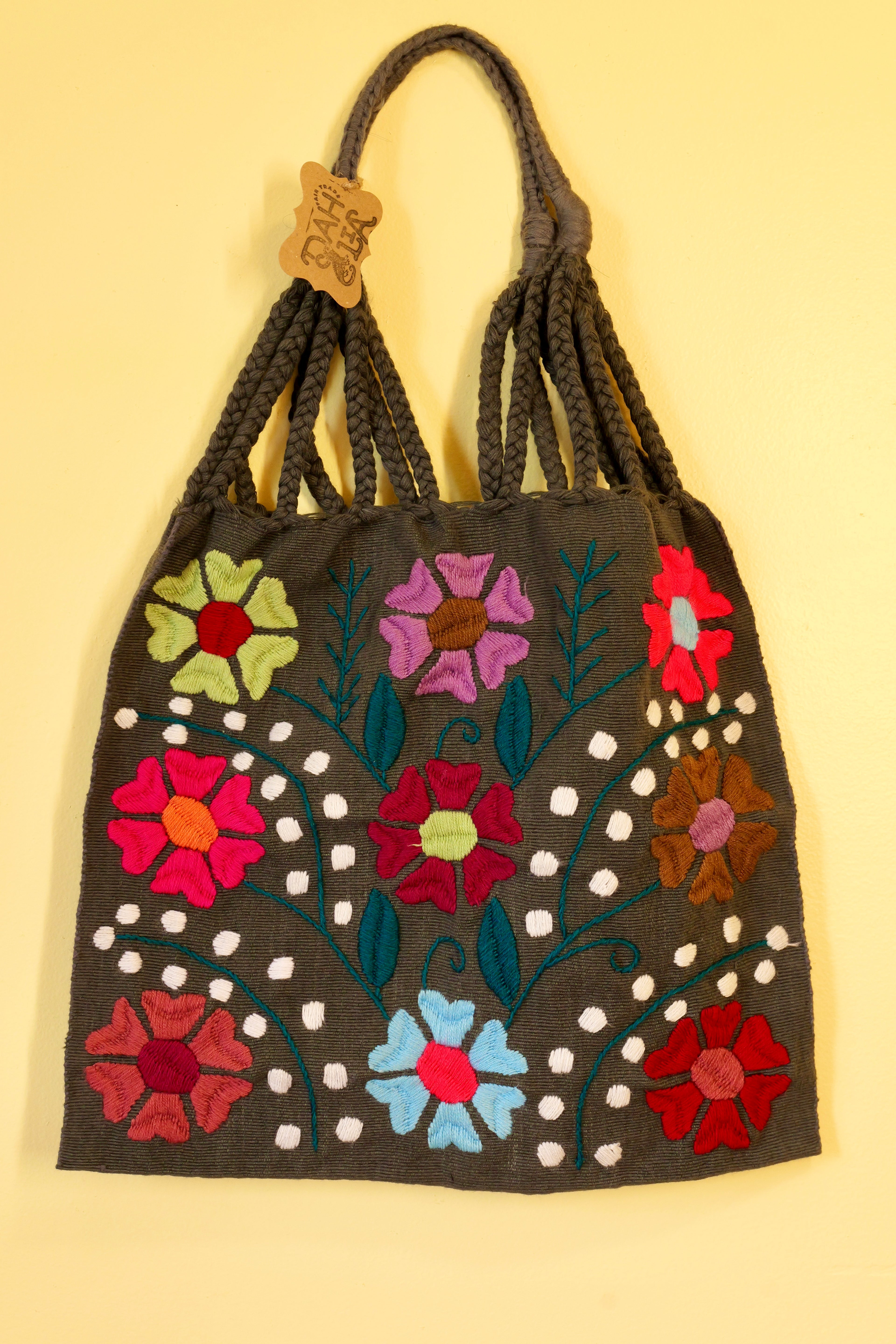 Hand Embroidered Tote Bag - Different styles available