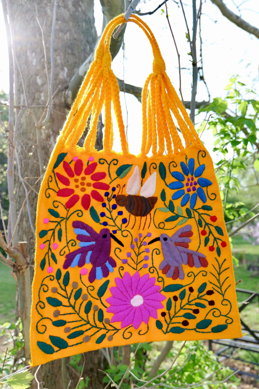 Hand Embroidered Tote Bag - Different styles available