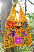 Hand Embroidered Tote Bag - Different styles available