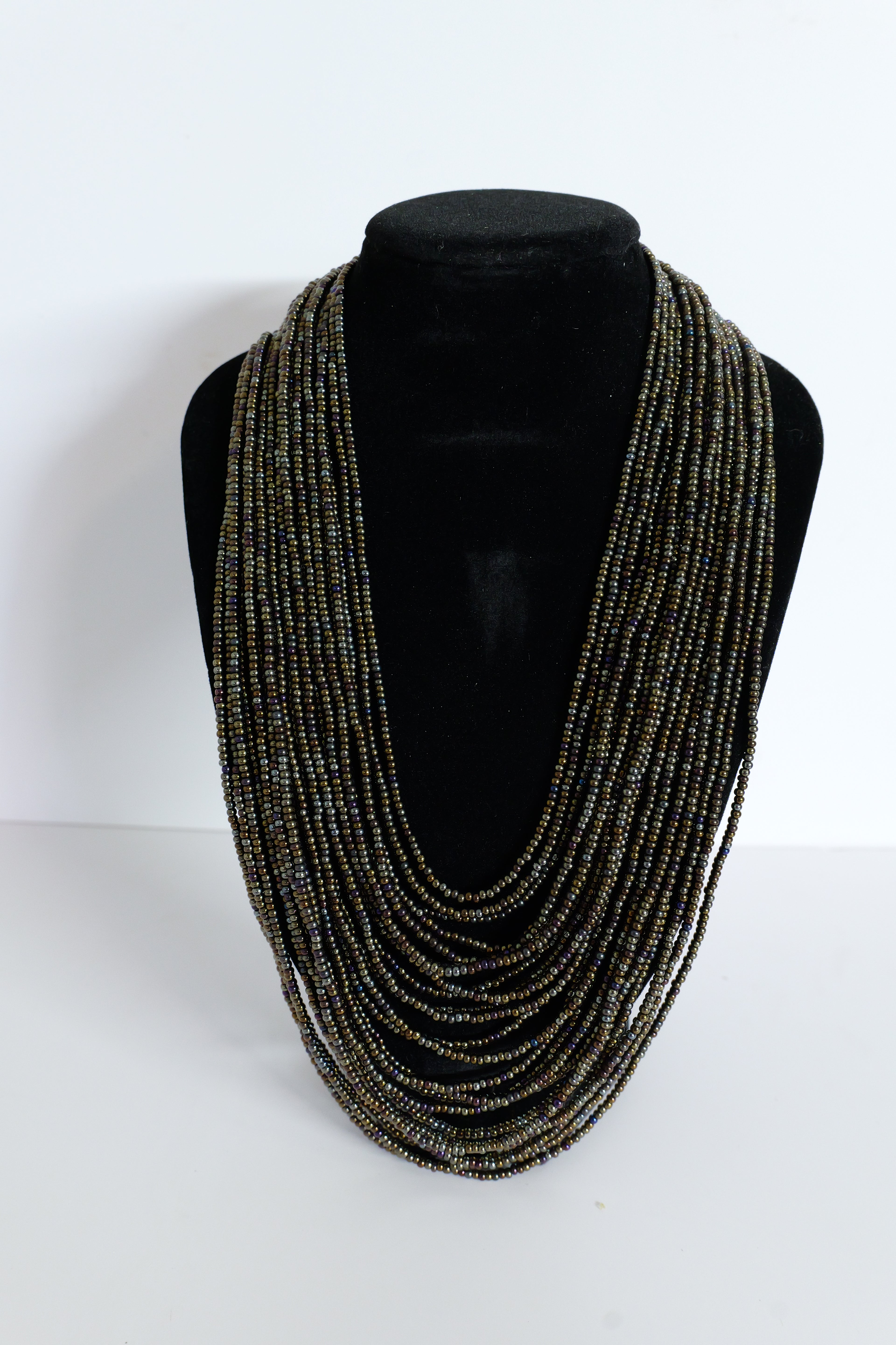 Hand beaded necklace
