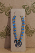 Hand beaded daisy bracelet