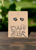 Handcrafted Sterling Silver Stud Earrings | Flowers | Taxco Guerrero