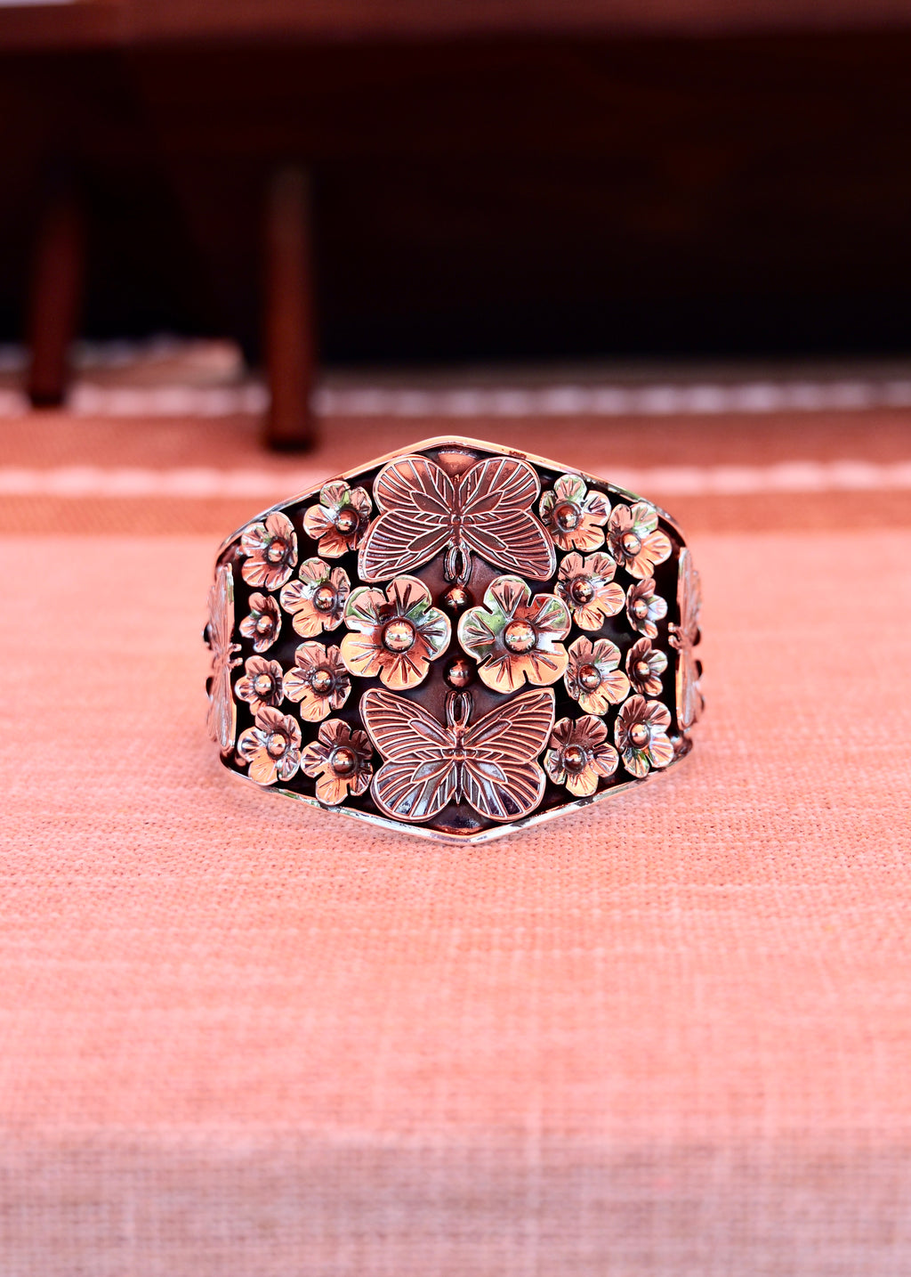 Handcrafted Taxco Sterling Silver Bangle | .925 Artisan Silver Jewelry
