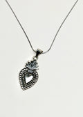 Sterling Silver Handcrafted Heart Pendant Necklace | .925 Silver with 18" Cable Chain (Copy)