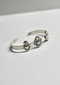 Handcrafted Taxco Sterling Silver Bangle | .925 Artisan Silver Jewelry