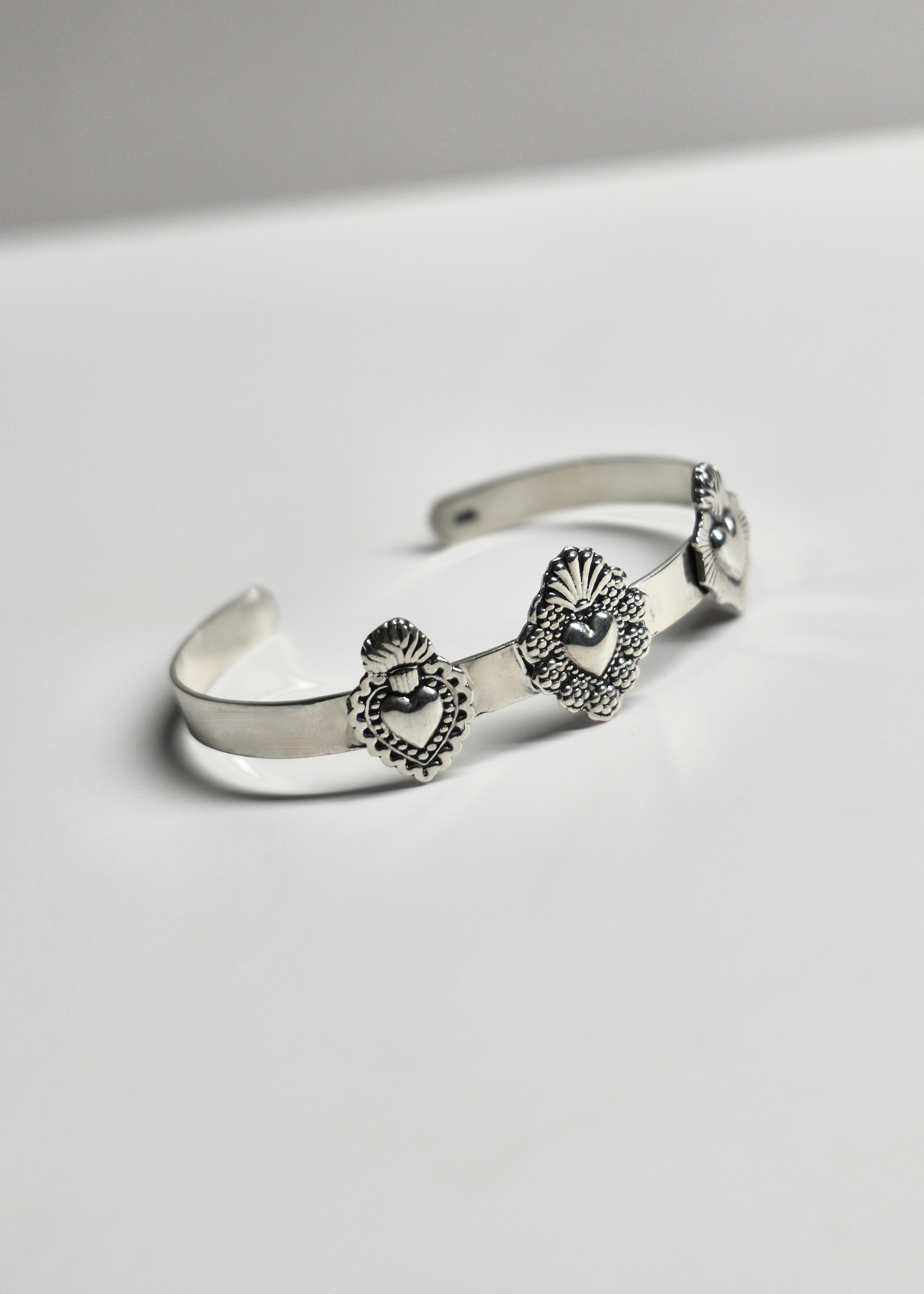 Handcrafted Taxco Sterling Silver Bangle | .925 Artisan Silver Jewelry
