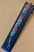 Multicolor Glass Seed Bead Bracelet