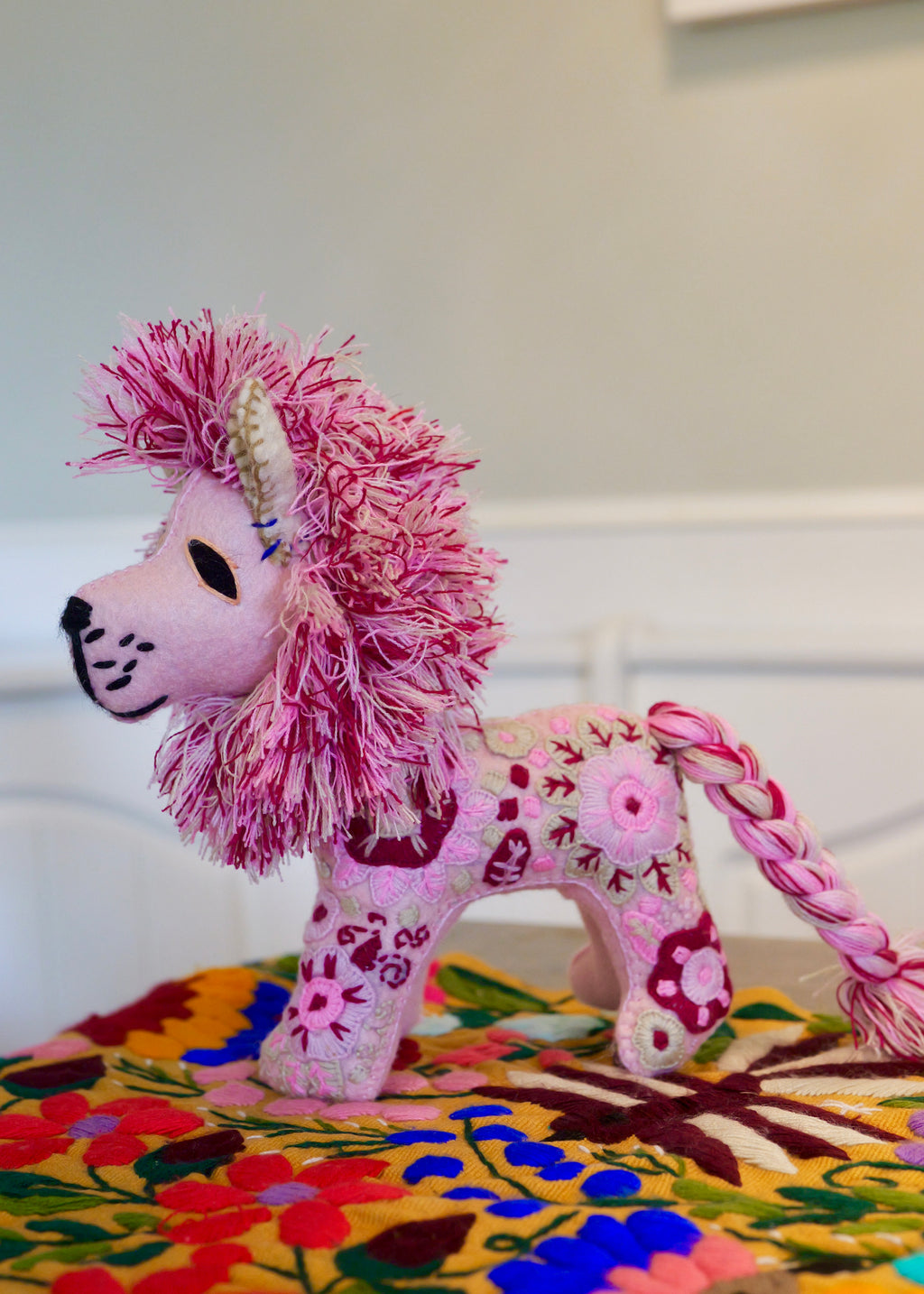 Lion Spirit Animal - Pink
