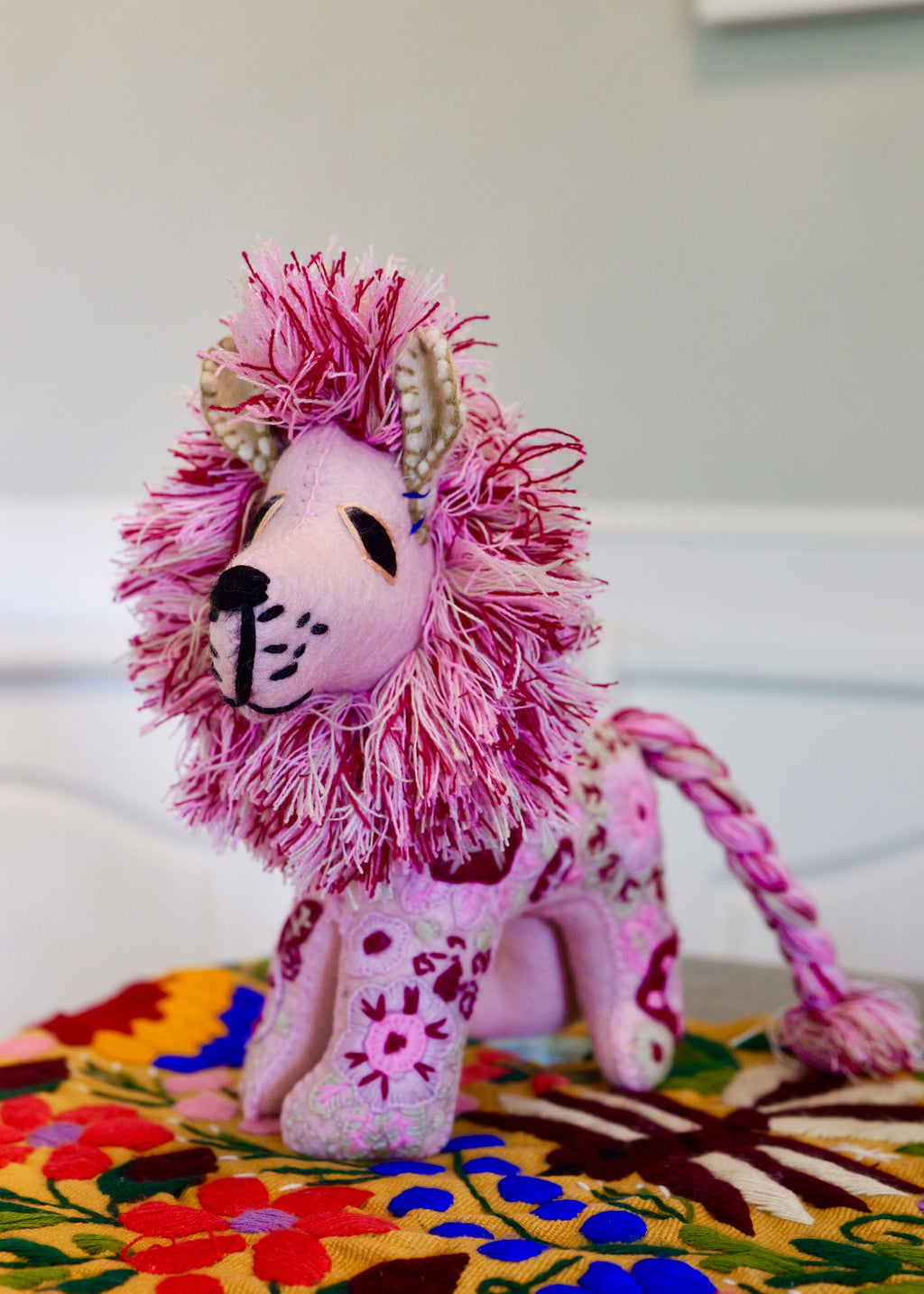 Lion Spirit Animal - Pink